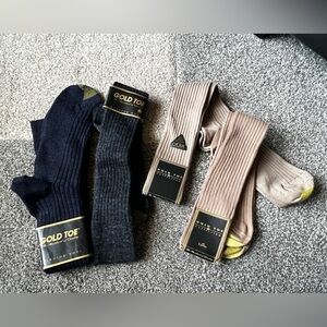 Gold Toe Men’s Socks 4 Pairs